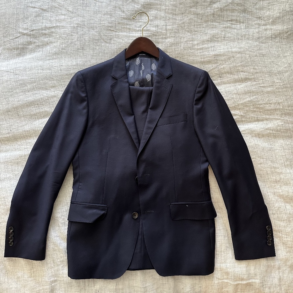 Bonobos Capstone Wool Suit (Jacket and Pants)